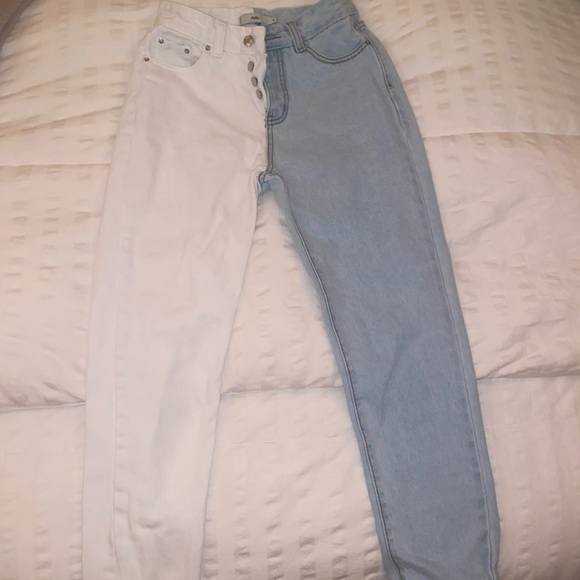 Adika Split Color Jeans - Picture 3 of 6